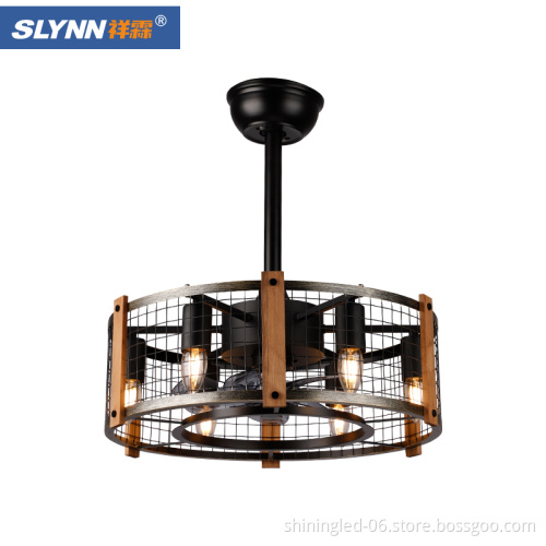 SLYNN Modern Luxury LED Ceiling Fan with Remote Control